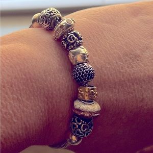 Pandora bracelet. Comes will all charms, spacers, and bracelet.